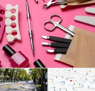 فروشگاه لوازم کاشت ناخن در میرداماد 