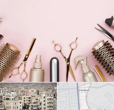 فروشگاه تجهیزات آرایشگاهی در اسکندری