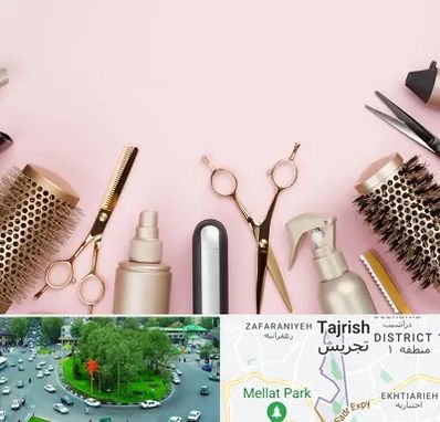 فروشگاه تجهیزات آرایشگاهی در تجریش 