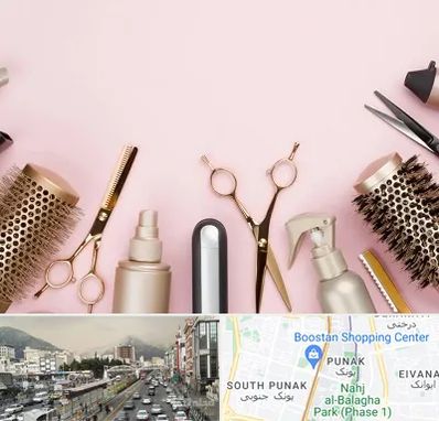 فروشگاه تجهیزات آرایشگاهی در پونک 