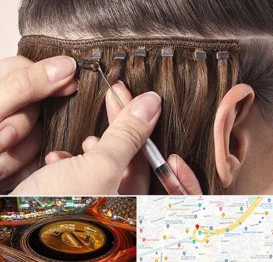 فروشگاه تجهیزات اکستنشن در میدان ولیعصر 