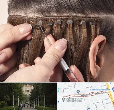 فروشگاه تجهیزات اکستنشن در بلوار معلم رشت 