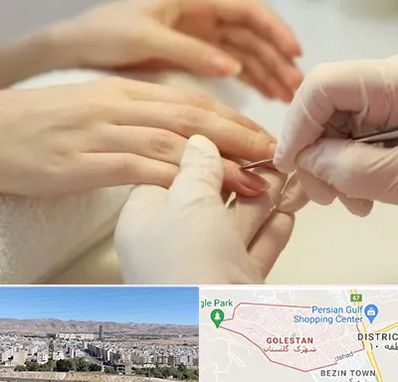 فروشگاه ابزار مانیکور و پدیکور در شهرک گلستان شیراز