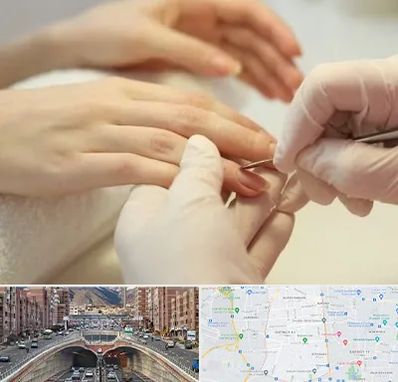 فروشگاه ابزار مانیکور و پدیکور در منطقه 10 تهران 