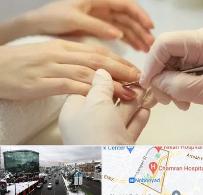 فروشگاه ابزار مانیکور و پدیکور در اقدسیه 