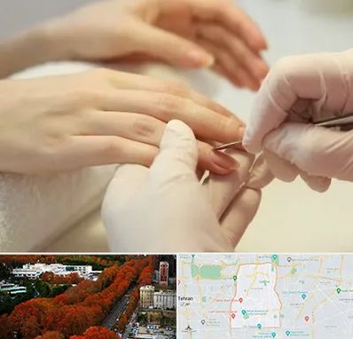 فروشگاه ابزار مانیکور و پدیکور در منطقه 6 تهران 