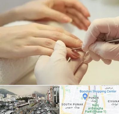 فروشگاه ابزار مانیکور و پدیکور در پونک 