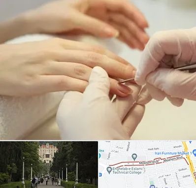 فروشگاه ابزار مانیکور و پدیکور در بلوار معلم رشت 