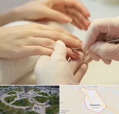 فروشگاه ابزار مانیکور و پدیکور در ورامین