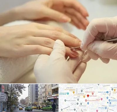 فروشگاه ابزار مانیکور و پدیکور در فاطمی 