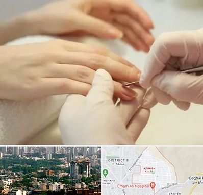 فروشگاه ابزار مانیکور و پدیکور در عظیمیه کرج 