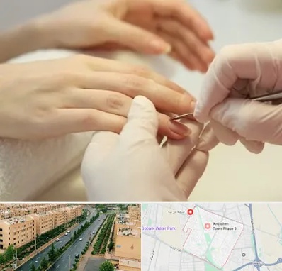 فروشگاه ابزار مانیکور و پدیکور در فاز سه اندیشه