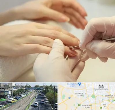 فروشگاه ابزار مانیکور و پدیکور در جنوب تهران 