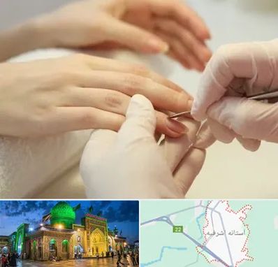 فروشگاه ابزار مانیکور و پدیکور در آستانه اشرفیه