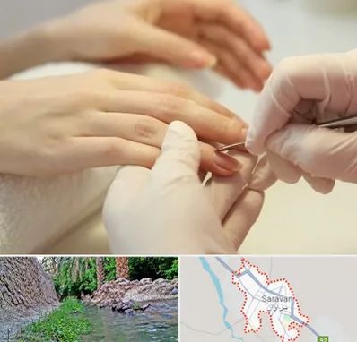 فروشگاه ابزار مانیکور و پدیکور در سراوان