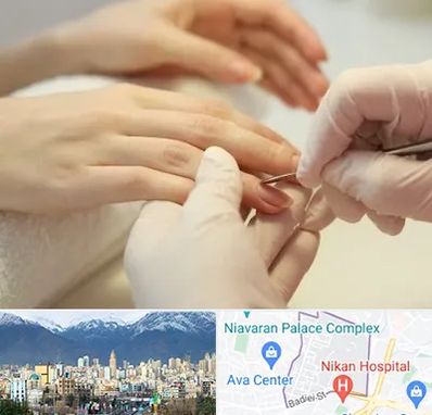 فروشگاه ابزار مانیکور و پدیکور در آجودانیه 