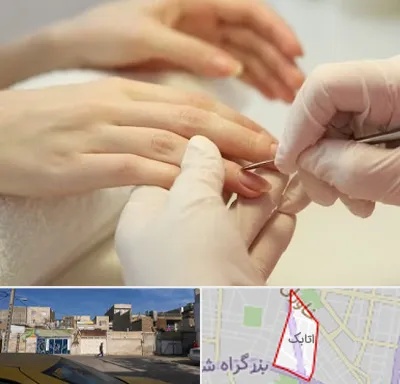 فروشگاه ابزار مانیکور و پدیکور در اتابک