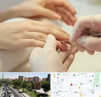 فروشگاه ابزار مانیکور و پدیکور در شهرک آزمایش 