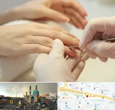 فروشگاه ابزار مانیکور و پدیکور در رسالت 