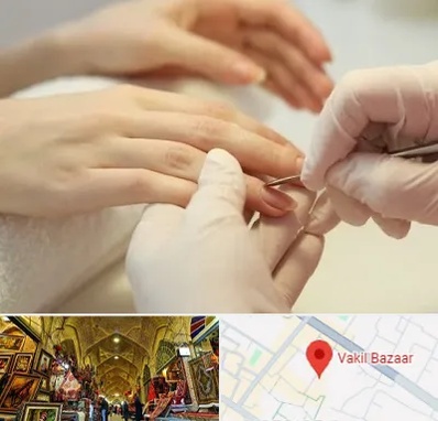 فروشگاه ابزار مانیکور و پدیکور در بازار وکیل شیراز