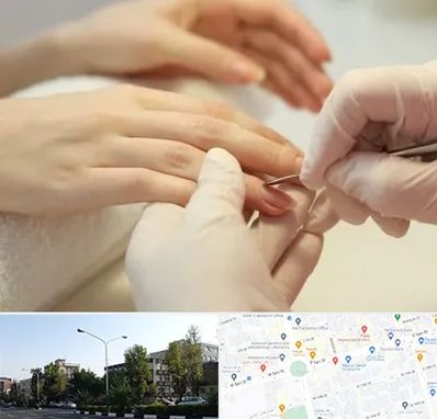 فروشگاه ابزار مانیکور و پدیکور در میدان کاج 