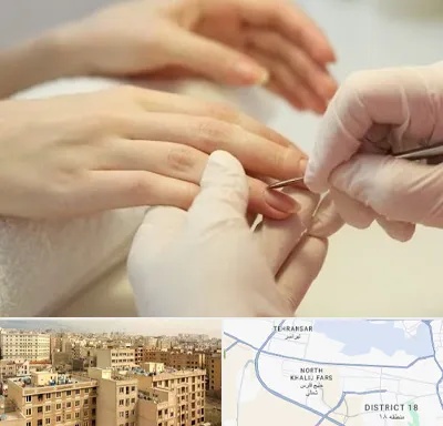 فروشگاه ابزار مانیکور و پدیکور در جنوب غرب تهران