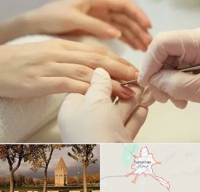 فروشگاه ابزار مانیکور و پدیکور در تویسرکان