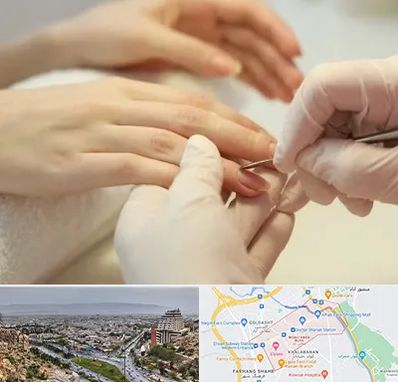 فروشگاه ابزار مانیکور و پدیکور در معالی آباد شیراز