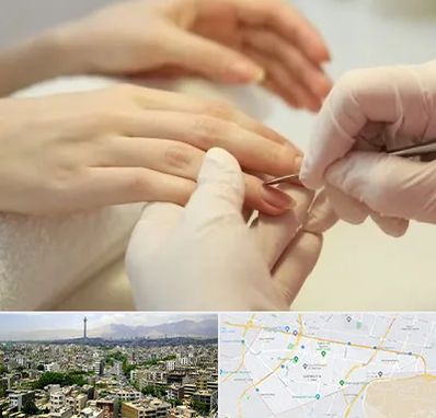 فروشگاه ابزار مانیکور و پدیکور در منطقه 8 تهران 
