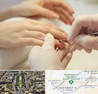 فروشگاه ابزار مانیکور و پدیکور در نارمک 