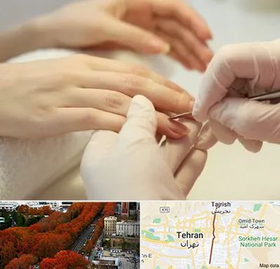 فروشگاه ابزار مانیکور و پدیکور در ولیعصر 