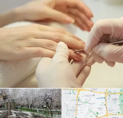 فروشگاه ابزار مانیکور و پدیکور در باغ فیض