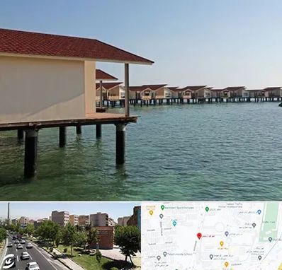 اقامتگاه گردشگری در شهرک آزمایش 