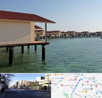 اقامتگاه گردشگری در خیابان ملاصدرا شیراز