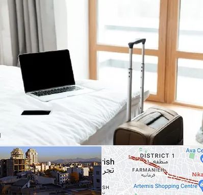 اجاره اتاق در فرمانیه 