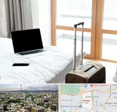 اجاره اتاق در گیشا 