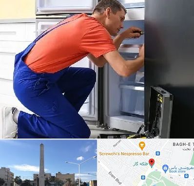 تعمیر یخچال در فلکه گاز شیراز
