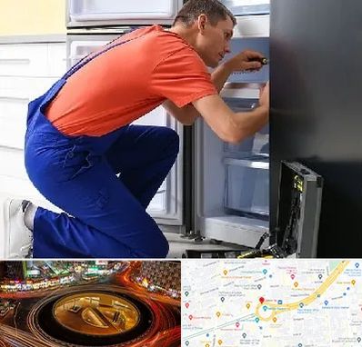 تعمیر یخچال در میدان ولیعصر