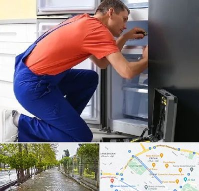 تعمیر یخچال در خیابان ارم شیراز