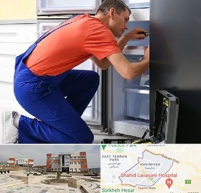 تعمیر یخچال در حکیمیه