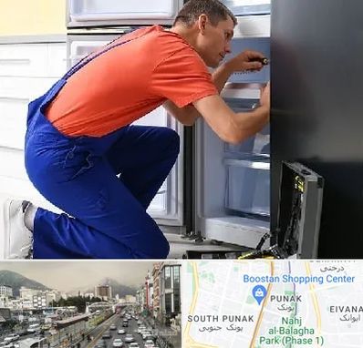 تعمیر یخچال در پونک