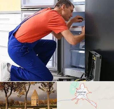 تعمیر یخچال در تویسرکان