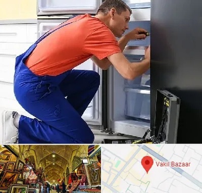 تعمیر یخچال در بازار وکیل شیراز