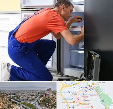 تعمیر یخچال در معالی آباد شیراز