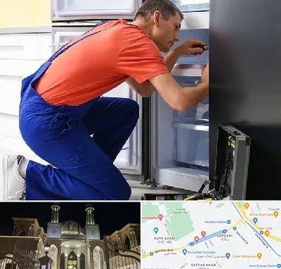 تعمیر یخچال در زرگری شیراز