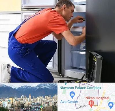 تعمیر یخچال در آجودانیه