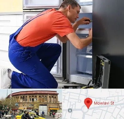 تعمیر یخچال در مولوی