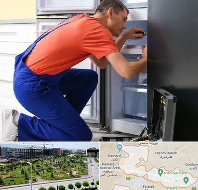 تعمیر یخچال در پردیس