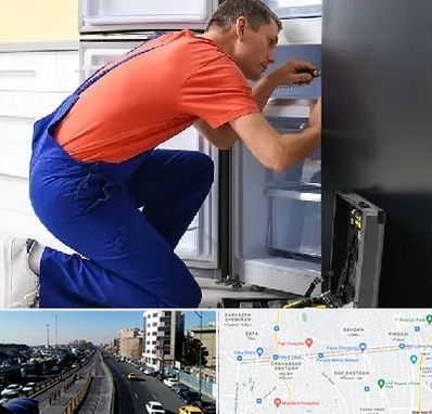 تعمیر یخچال در پیروزی