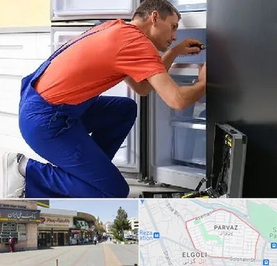 تعمیر یخچال در پرواز تبریز